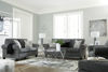 Picture of Agleno - Charcoal Ottoman