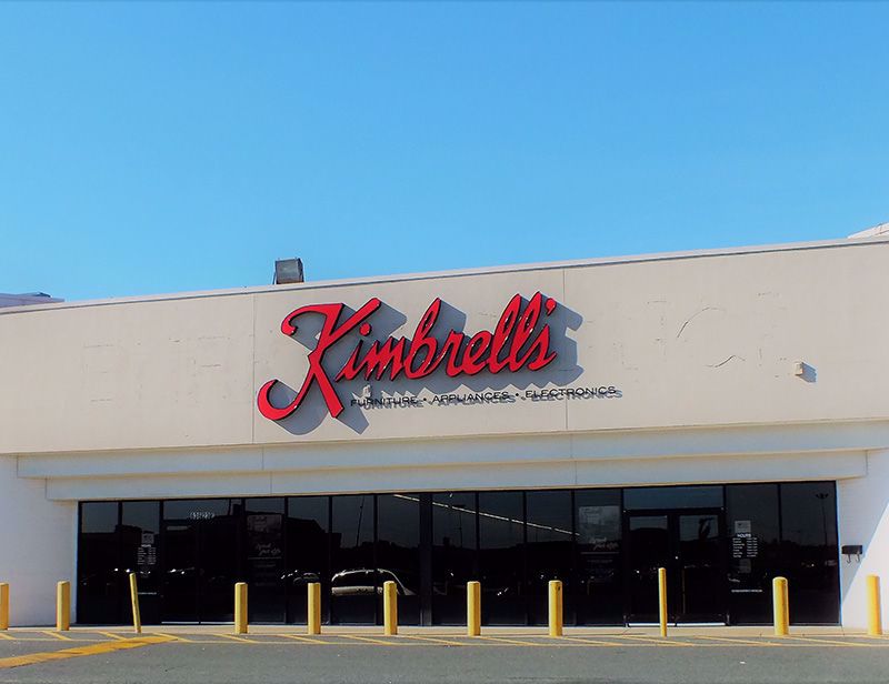 Entrance to Kimbrells Furniture in Albemarle, NC Entrance to Kimbrells Furniture in Albemarle, NC