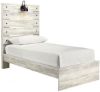 Picture of Cambeck - White Twin Panel Bed