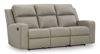 Picture of Lavehorne - Pebble Reclining Sofa with Drop-Down Table