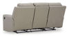 Picture of Lavehorne - Pebble Reclining Sofa with Drop-Down Table