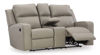 Picture of Lavehorne - Pebble Reclining Loveseat with Console