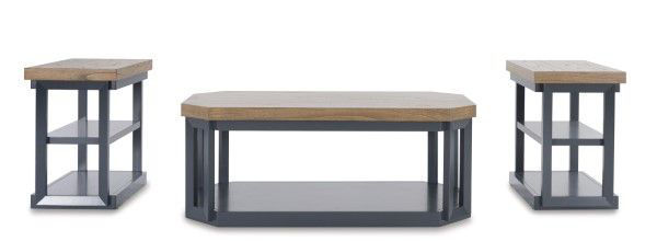 Picture of Landocken - Brown 3-Piece Occassional Table Set