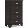 Picture of Covetown - Brown 5-Drawer Chest