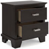 Picture of COVETOWN BROWN NIGHTSTAND