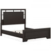 Picture of COVETOWN BROWN QUEEN BED