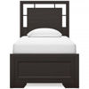 Picture of COVETOWN BROWN TWIN BED