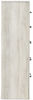 Picture of Cambeck - White Five Drawer Chest
