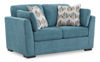 Picture of Keerwick - Teal Loveseat