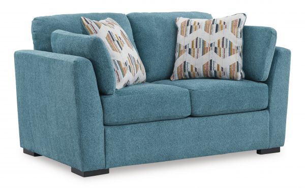Picture of Keerwick - Teal Loveseat