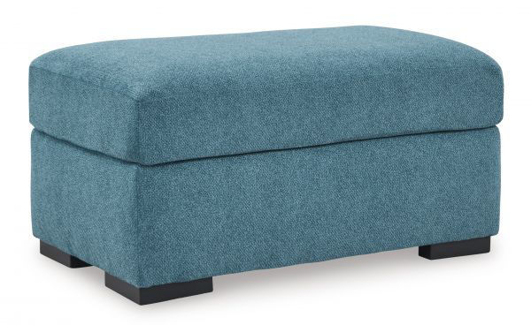 Picture of Keerwick - Teal Ottoman