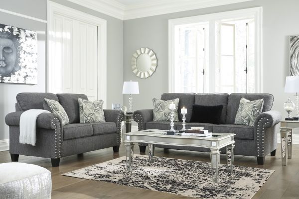 Picture of Agleno - Charcoal Sofa